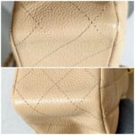 Chanel Classic 11.12 /Medium Double Flap Beige Grained Calfskin with Gold Hardware #RTSL-2 - Image 17