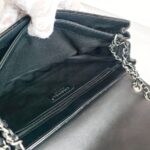 Chanel Flap Bag Black Patent Leather with Silver Hardware #RTYK-1 - Image 38