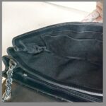 Chanel Flap Bag Black Patent Leather with Silver Hardware #RTYK-1 - Image 40