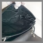 Chanel Flap Bag Black Patent Leather with Silver Hardware #RTYK-1 - Image 41