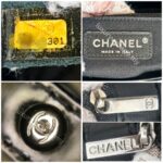 Chanel Flap Bag Black Patent Leather with Silver Hardware #RTYK-1 - Image 33