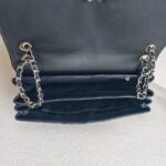 Chanel Flap Bag Black Patent Leather with Silver Hardware #RTYK-1 - Image 29