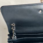 Chanel Flap Bag Black Patent Leather with Silver Hardware #RTYK-1 - Image 26