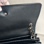 Chanel Flap Bag Black Patent Leather with Silver Hardware #RTYK-1 - Image 28