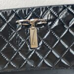 Chanel Flap Bag Black Patent Leather with Silver Hardware #RTYK-1 - Image 13
