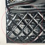 Chanel Flap Bag Black Patent Leather with Silver Hardware #RTYK-1 - Image 9
