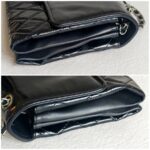 Chanel Flap Bag Black Patent Leather with Silver Hardware #RTYK-1 - Image 15