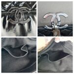 Chanel Flap Bag Black Patent Leather with Silver Hardware #RTYK-1 - Image 34