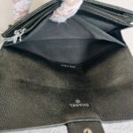 Chanel Flap Wallet Dark Olive Green Grained Calfskin with Ruthenium Hardware #RTYO-1 - Image 17