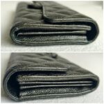 Chanel Flap Wallet Dark Olive Green Grained Calfskin with Ruthenium Hardware #RTYO-1 - Image 9