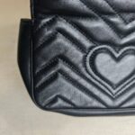 Gucci GG Marmont Mini Black Leather with Gold Hardware #RTTR-1 - Image 6