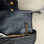 Gucci GG Marmont Mini Black Leather with Gold Hardware #RTTR-1 - Image 18
