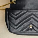 Gucci GG Marmont Mini Black Leather with Gold Hardware #RTTR-1 - Image 19