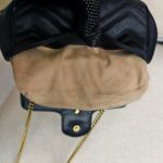 Gucci GG Marmont Mini Black Leather with Gold Hardware #RTTR-1 - Image 23