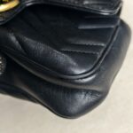 Gucci GG Marmont Mini Black Leather with Gold Hardware #RTTR-1 - Image 12