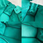 Hermes Birkin 35cm Turquoise Togo Leather with Palladium Plated Hardware #RELE-1 - Image 10