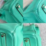 Hermes Birkin 35cm Turquoise Togo Leather with Palladium Plated Hardware #RELE-1 - Image 6