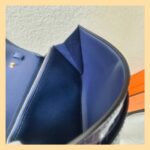 Hermes Constance To Go Long Wallet Blue Encre Alligator with Gold Hardware #EEEE-1 - Image 23