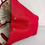 Hermes Garden Party 36cm Red Leather with Palladium Hardware #RTTY-2 - Image 8