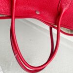 Hermes Garden Party 36cm Red Leather with Palladium Hardware #RTTY-2 - Image 21