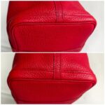 Hermes Garden Party 36cm Red Leather with Palladium Hardware #RTTY-2 - Image 15