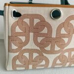 Hermes Herbag Zip 31cm H Plume Canvas with "Circuit 24" Motif and Palladium Hardware #RTSE-1 - Image 3