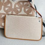 Hermes Herbag Zip 31cm H Plume Canvas with "Circuit 24" Motif and Palladium Hardware #RTSE-1 - Image 37