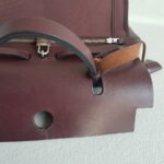 Hermes Herbag Zip 31cm Maroon Canvas with Leather and Palladium Hardware #RTOR-1 - Image 17