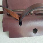 Hermes Herbag Zip 31cm Maroon Canvas with Leather and Palladium Hardware #RTOR-1 - Image 16