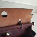 Hermes Herbag Zip 31cm Maroon Canvas with Leather and Palladium Hardware #RTOR-1 - Image 28