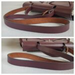 Hermes Herbag Zip 31cm Maroon Canvas with Leather and Palladium Hardware #RTOR-1 - Image 21