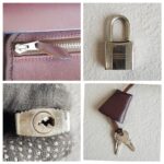 Hermes Herbag Zip 31cm Maroon Canvas with Leather and Palladium Hardware #RTOR-1 - Image 25