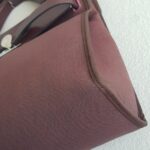 Hermes Herbag Zip 31cm Maroon Canvas with Leather and Palladium Hardware #RTOR-1 - Image 12
