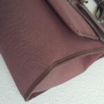 Hermes Herbag Zip 31cm Maroon Canvas with Leather and Palladium Hardware #RTOR-1 - Image 15