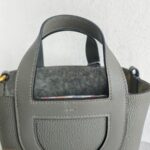 Hermes In The Loop 18cm Gris Meyer Clemence Leather with Gold Hardware #RTTY-1 - Image 10