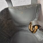 Hermes In The Loop 18cm Gris Meyer Clemence Leather with Gold Hardware #RTTY-1 - Image 18