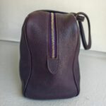 Hermes Victoria Dark Purple Clemence Leather with Palladium Hardware #RTSC-1 - Image 8