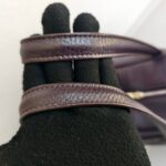 Hermes Victoria Dark Purple Clemence Leather with Palladium Hardware #RTSC-1 - Image 18