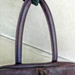 Hermes Victoria Dark Purple Clemence Leather with Palladium Hardware #RTSC-1 - Image 21