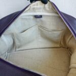 Hermes Victoria Dark Purple Clemence Leather with Palladium Hardware #RTSC-1 - Image 26