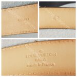 LV Belt Size 80/32 Amanrante Vernis Leather with Gold Hardware #RUUS-57 - Image 9