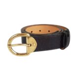 LV Belt Size 80/32 Amanrante Vernis Leather with Gold Hardware #RUUS-57 - Image 2