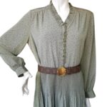 LV Belt Size 80cm Brown Monogram Coated Canvas with Leather And Gold Hardware #RUUS-61 - Image 8