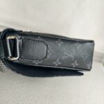 LV District PM Messenger Bag Monogram Eclipse Coated Canvas with Leather and Silver Hardware #RTKK-1 - Image 6