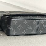 LV District PM Messenger Bag Monogram Eclipse Coated Canvas with Leather and Silver Hardware #RTKK-1 - Image 12