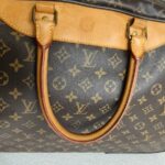 LV Eole 60 Vintage Trolley Luggage Brown Monogram Coated Canvas with Leather and Gold Hardware #RTKC-1 - Image 24