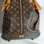 LV Eole 60 Vintage Trolley Luggage Brown Monogram Coated Canvas with Leather and Gold Hardware #RTKC-1 - Image 17