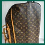 LV Eole 60 Vintage Trolley Luggage Brown Monogram Coated Canvas with Leather and Gold Hardware #RTKC-1 - Image 15