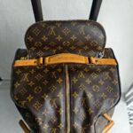 LV Eole 60 Vintage Trolley Luggage Brown Monogram Coated Canvas with Leather and Gold Hardware #RTKC-1 - Image 7