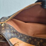 LV Eole 60 Vintage Trolley Luggage Brown Monogram Coated Canvas with Leather and Gold Hardware #RTKC-1 - Image 34